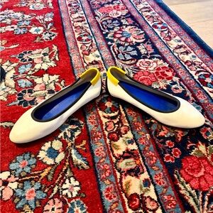Arche Cream and Yellow Women's Flats
